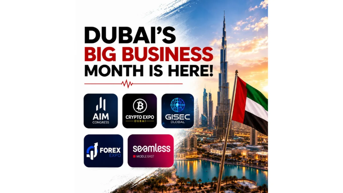 🇦🇪 DUBAI’S SEPTEMBER BUSINESS CALENDAR: WHERE FINANCE, CRYPTO & BUSINESS MEET