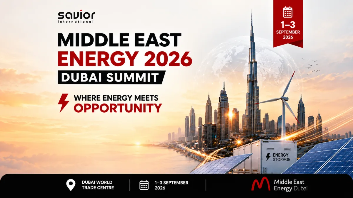 Middle East Energy 2026 Begins Today in Dubai